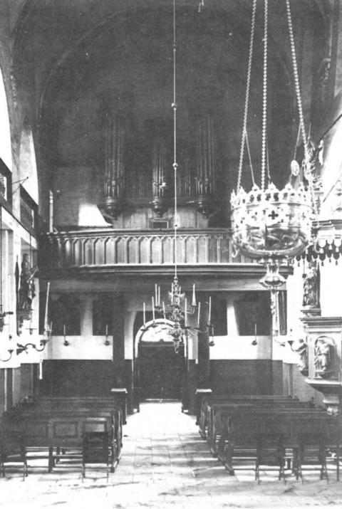 Alte Fabritius-Orgel in St. Helena Alte Fabritius-Orgel in St. Helena