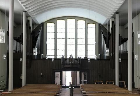 Die Orgel in St. Maria, Hilfe der Christen Die Orgel in St. Maria, Hilfe der Christen