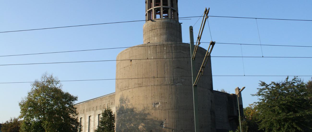Ehemalige Bunkerkirche Kirche St. Sakrament Düsseldorf Heerdt