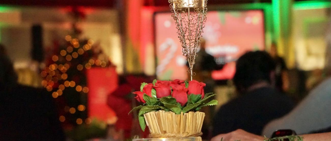 (c) BDKJ Adventsgesteck mit Kerze