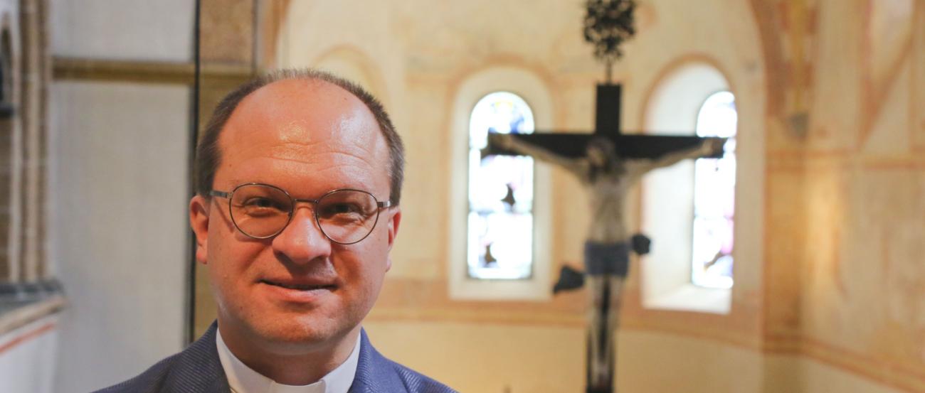 Kaplan Markus Brandt (c) Privat Kpl. Markus Brandt in St. Gertrud Morsbach