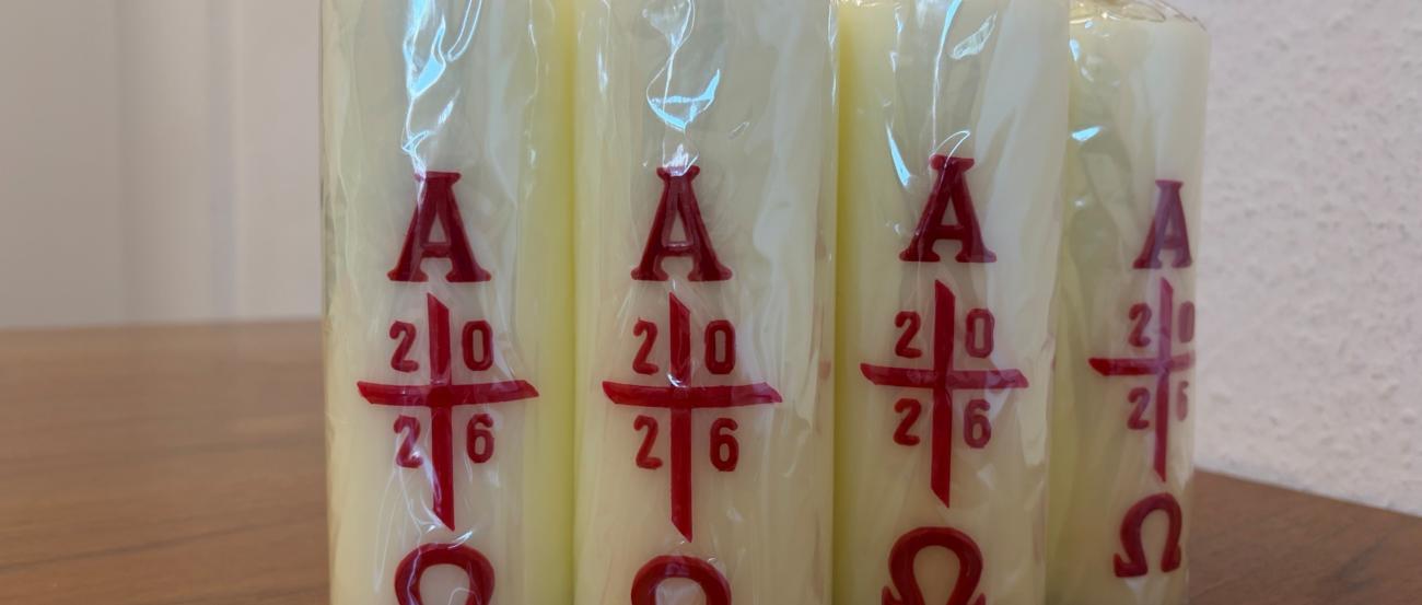 Osterkerzen (c) Beatrix Reese Osterkerzen