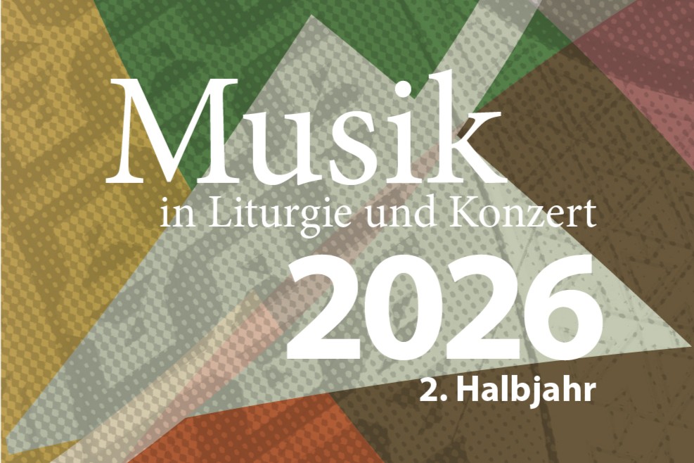 Titelblatt des Kirchenmusikprogrammes